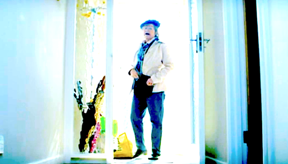 'What, John?  You've gone and killed yourself?  You go to hell for that, don't you know?'