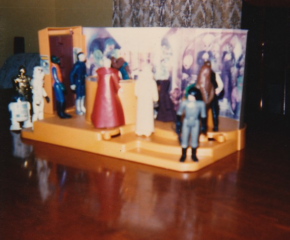 After a week at camp...Mos Eisley Spaceport Cantina, where the droids wait outside.